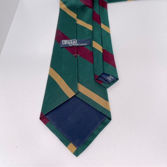 Polo Ralph Lauren Vintage Classic Striped Print Tie
Y2K preppy academia mature - Picture 5 of 7